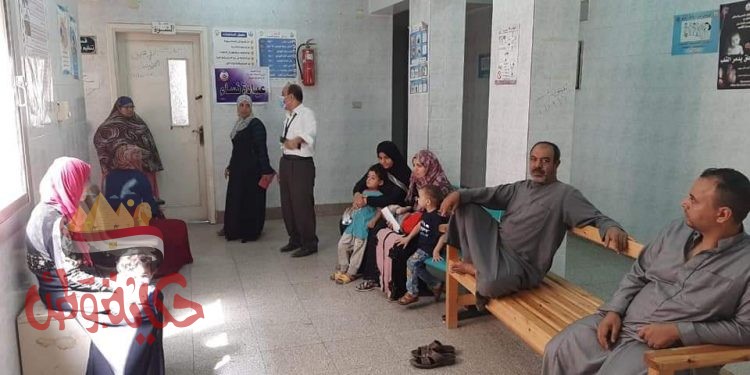 400 حالة كشف مجاني لليوم التاني للقوافل الطبية بالغربية احتفالا بالعيد القومي