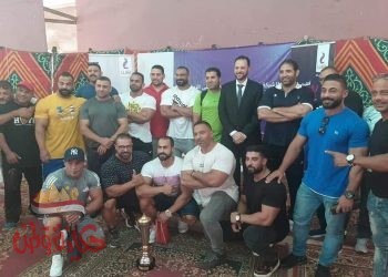 رئيس منطقة بورسعيد لكمال الأجسام يكرم أبطال بورسعيد لدوري الشركات