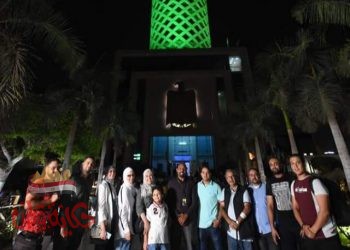 “مصر الخير” تضئ برج القاهرة بالتعاون مع المجلس القومي للأمومة والطفولة وجانسن للأدوية