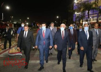  بالسويس إيقاد شعلة النصر بمناسبة ذكري إنتصارات  24أكتوبر1973