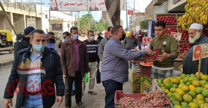 شريف هيكل يقود حملة تموينية مكبرة على المحلات التجارية ومحلات الجزارة بسيدي سالم