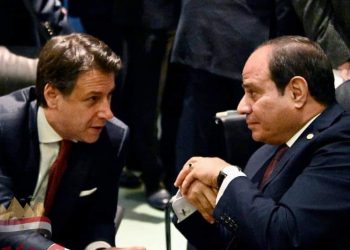 تلقى السيد الرئيس عبد الفتاح السيسي صباح اليوم اتصالاً هاتفياً من السيد جوزيبي كونتي رئيس وزراء إيطاليا”.