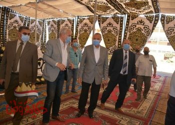 جولة لمحافظ القليوبية الي م يتفقد مقر فرز اصوات الناخبين لانتخابات مجلس النواب واللجان الانتخابية بمدن المحافظة.