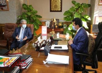 وزير الشباب والرياضة يلتقي الأمين العام للمنظمة الكشفية العربية
