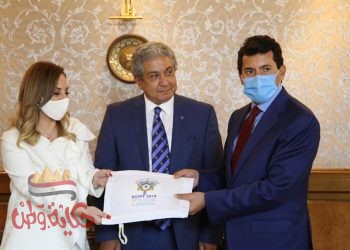 وزير الشباب والرياضة يستقبل نظيرته اللبنانية