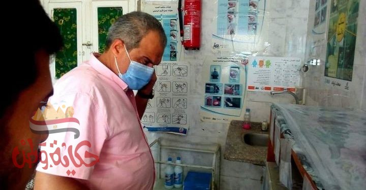 تامر مرعى يتفقد الوحدة الصحية بأم الحويطات بسفاجا