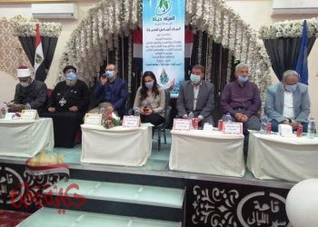 نائب المحافظ وممثلى الاوقاف والكنيسة والزراعة و الرى ” الماء اساس الحياة ” ندوة فى شبراخيت