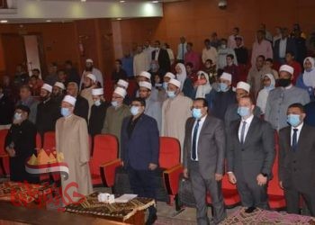 نائب محافظ بنى سويف يشهد احتفالية المنطقة الأزهرية بذكرى المولد النبوي الشريف