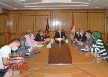 اجتماع مجلس إدارة وحدة الطباعة والنشر بجامعة الفيوم يعقد جلسته رقم (٣٤)