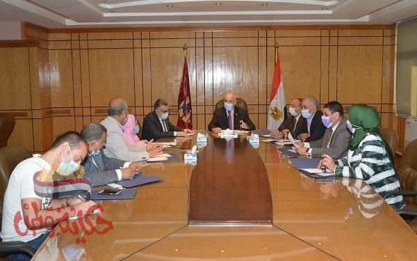 اجتماع مجلس إدارة وحدة الطباعة والنشر بجامعة الفيوم يعقد جلسته رقم (٣٤)