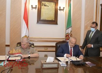 رئيس جامعة القاهرة يوقع بروتوكول تعاون مع الشركة الوطنية للإنتاج الحيواني