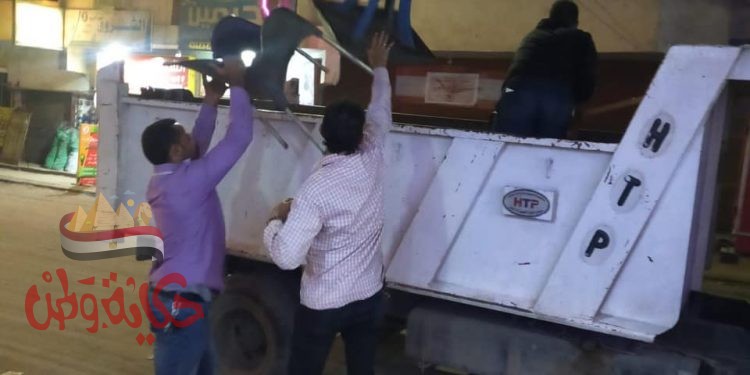 داود يشن حملة مكبرة لإزالة الإشغالات والباعة الجائلين بمدينة طنطا