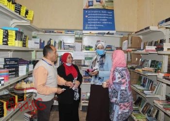 جامعة الفيوم: استمرار فعاليات المعرض السنوي الرابع للكتاب بكلية الحاسبات والمعلومات