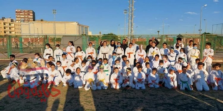 انطلاق اختبارات الأحزمة والترقى للمستويات الأعلى ل١٠٠ لاعب كاراتيه بالاسكندريه