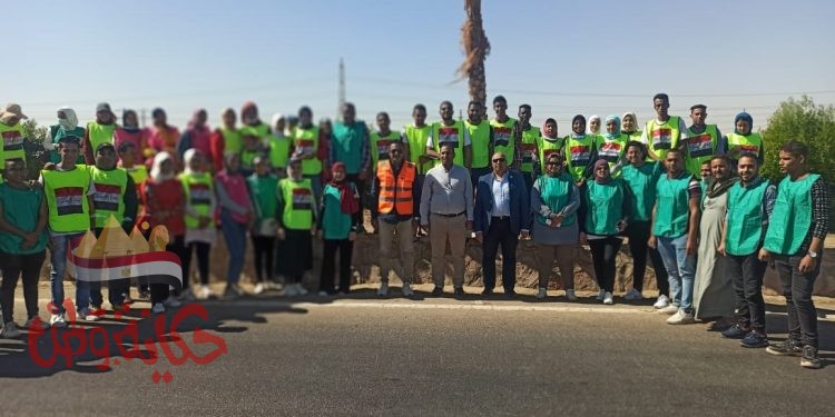 جامعة أسوان : زراعة 500 شتل في اليوم البيئي من اشجار الزينة
