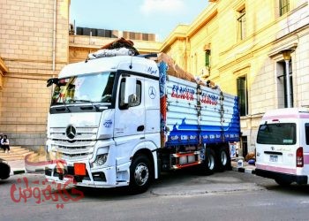 انطلاق قافلة جامعة القاهرة الشاملة إلى حلايب وشلاتين وأبو رماد اليوم