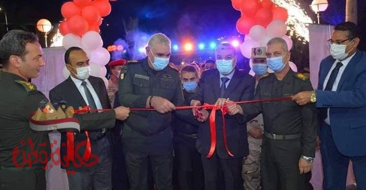 القاضي يفتتح مصنع جويل للملابس الجاهزة بنادي القوات المسلحة بالمنيا