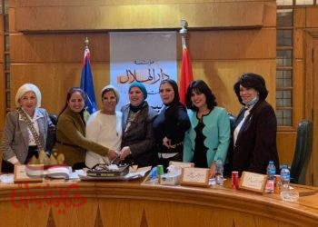 دار الهلال تستقبل النائبه مايسه عطوه وكتله ستات وشباب اد التحدي