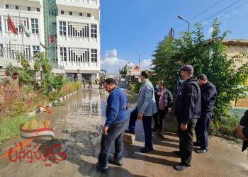 رئيس جامعة دمنهور يطمئن على إنتظام أعمال الصرف بجميع كليات الجامعة