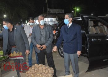 محافظ الغربيه يتفقد ليلا بمركز السنطه وزفتى