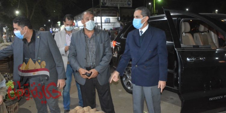 محافظ الغربيه يتفقد ليلا بمركز السنطه وزفتى