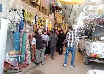 البحيرة :حملات مكثفة بنطاق ٣ مراكز رفع ٢١٧ حالة إشغال وفض سوق مخالف