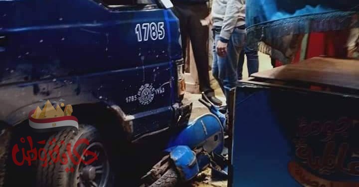 عاجل حادث مروع ميكروباص يدخل في محل الصعيدي بالمحله الكبري ويصيب الناس