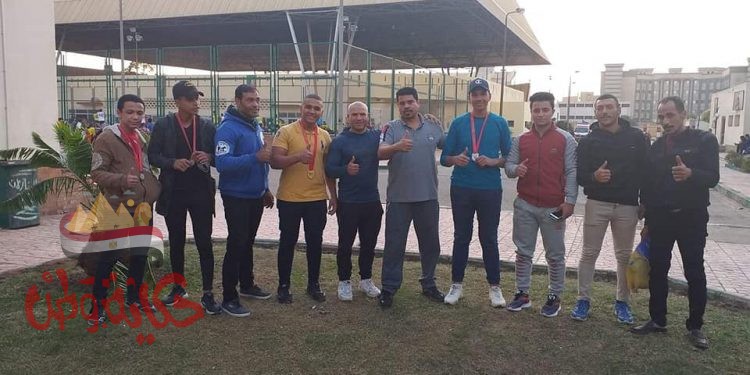 منطقه الفيوم للكيك بوكس تحصد 9 ميداليات فى بطوله الجمهوريه للشباب