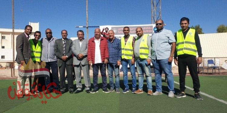 “لا للتنمر كلنا واحد” مبادرة مستقبل وطن الغردقة علي هامش نهائي دوري المدارس