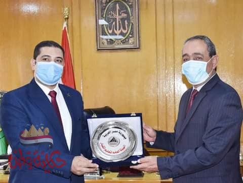 العمرى فى الإسماعيلية لمتابعة اهم القضاية القومية وهى محو الامية