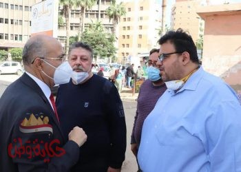 رئيس جامعة طنطا يتابع أعمال التطوير بالمستشفى الرئيسي