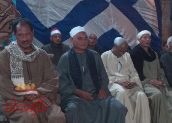 الاحتفال بالمولد  النبو ي بقريه عزبه ابو ليله شمال قنا