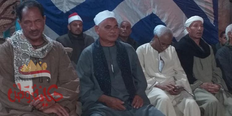 الاحتفال بالمولد  النبو ي بقريه عزبه ابو ليله شمال قنا