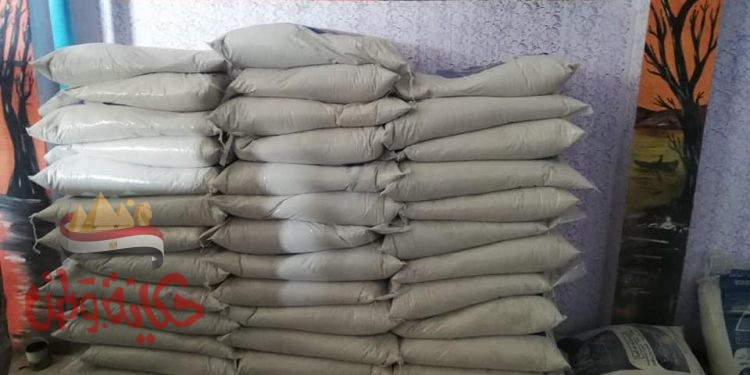 شن حملة تموينيه مكبره لضبط 7طن أسمدة زراعية مجهولة المصدر بكفر الزيات غربية