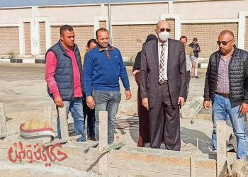 إنهاء أعمال رفع كفاءة البنية التحتية بمجمع الكليات بسبرباى خلال اسبوعين