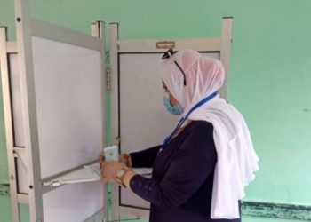 حزب مستقبل وطن الأكثر إلتزامًا بالإجراءات الاحترازية ويشيد بمشاركة الأهالي فى النواب