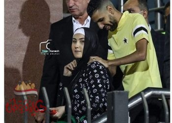 زوجة مؤمن زكريا خطفت الأضواء من نجوم الجونه