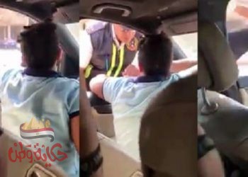 شاهد فيديو التنمر الجديد الذى تسبب فى  القبض على طفل المرور