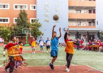الأنشطة اللامنهجية تثري ثقافة المدرسة في تشيانشي بمقاطعة قويتشو الصينيه