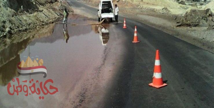 المرور : فتح طريق نوبيع اتجاه سانت كاترين بعد تحسن الرؤية