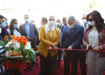 وزيرة التضامن الاجتماعى تفتتح معرض الأثاث الدمياطي ومستلزمات الأثاث للأسر المنتجة