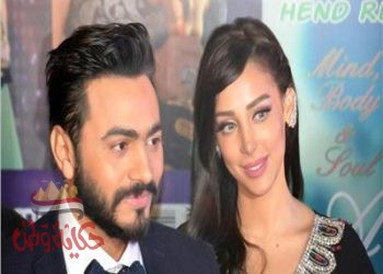 أول تعليق من تامر حسني على خبر انفصاله عن زوجته