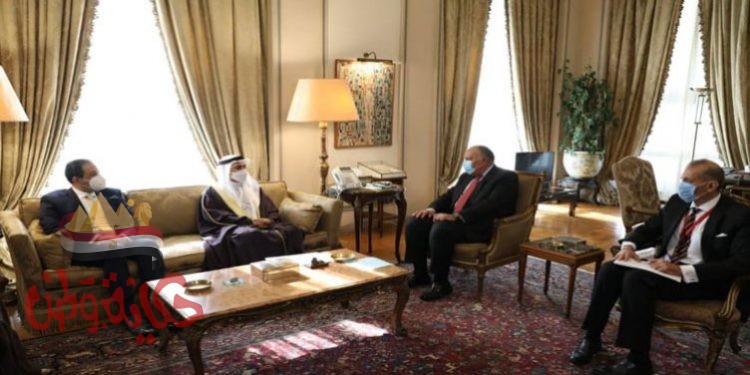 وزير الخارجية يبحث مع رئيس البرلمان العربي مكافحة التطرف والإرهاب