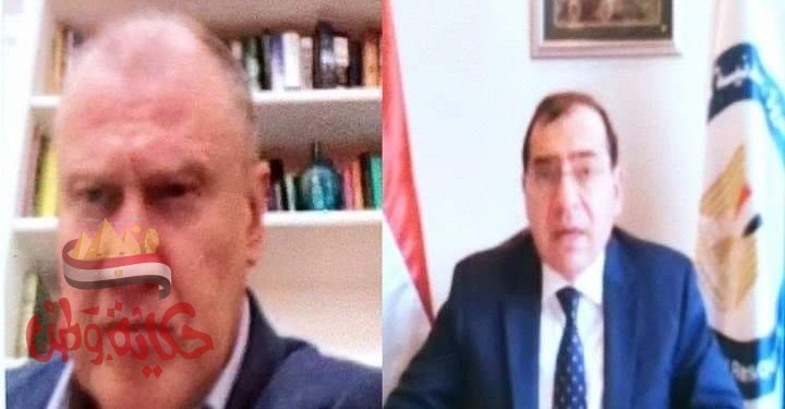 مباحثات وزير البترول والثروة المعدنية مع السفير الأسترالى بالقاهرة