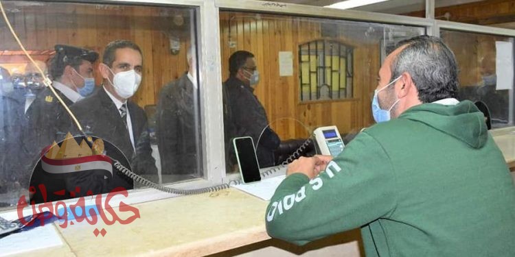 زياره محافظ الغربية لنادي القضاة