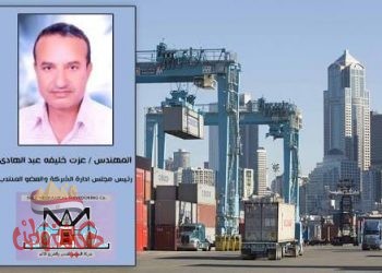 خليفة يزور ميناء سفاجا ويؤكد ان شركة السويس للشحن والتفريغ الالي  تحقق نجاحات كبيرة