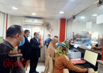 أسيوط : السكرتير المساعد يتفقد المركز التكنولوجي بحييّ شرق وغرب لمتابعة ملفات التصالح