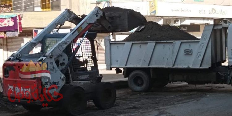 الغربية: حملة نظافة بنطاق حي اول طنطا