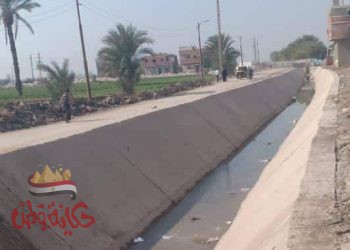 محافظ المنيا : إنهاء المرحلة الأولى من مشروع تبطين وتأهيل الترع بترعة زكريا والطوبجي بقرية دمشير