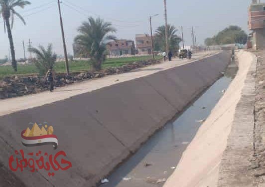محافظ المنيا : إنهاء المرحلة الأولى من مشروع تبطين وتأهيل الترع بترعة زكريا والطوبجي بقرية دمشير